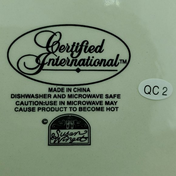 Certified International Susan Winget Avignon Morning Rooster 9" Pasta Bowl - Picture 6 of 6